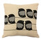 Retro Leaf Pillow Case Linen Cotton Cushion Cover Home Decor - #4